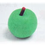 幼儿彩泥制作——苹果