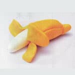 幼儿彩泥制作——香蕉