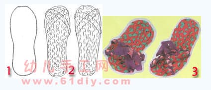 小拖鞋手工制作