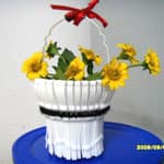 AD钙奶瓶制作花篮