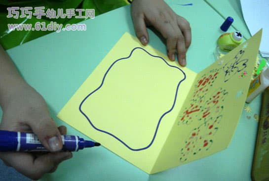 简单的新年卡片制作