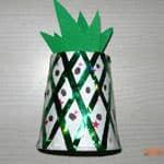 纸杯手工制作——绿菠萝