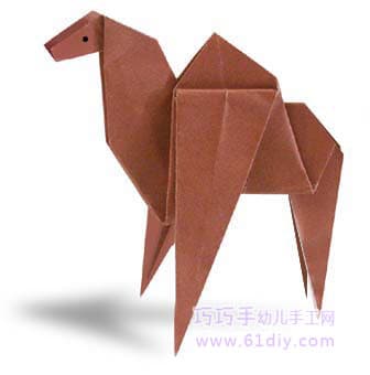 骆驼折纸图解教程1