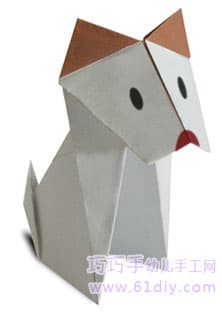 小狗的折纸