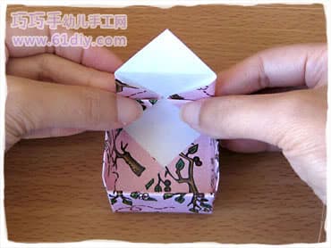 简易礼品盒折纸图解教程