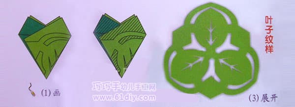 叶子纹样剪纸