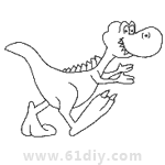 恐龙的画法（简笔画）