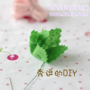 手工制作不织布康乃馨（母亲节）