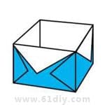 幼儿折纸教程——纸盒子