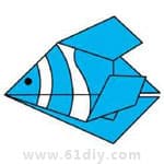 小丑鱼的折纸方法
