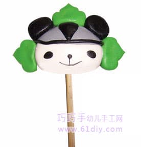奥运福娃——彩泥制作妮妮