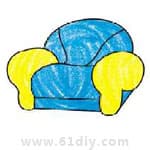 沙发的画法（家具类）