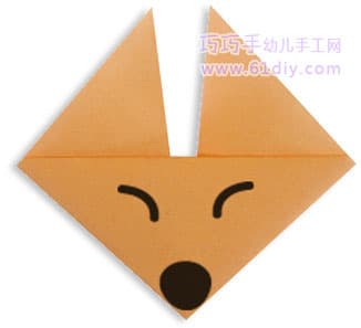 小狐狸折纸教程（动物折纸）