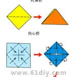 基本折法图解