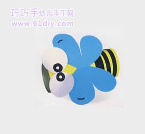 纸筒小蜜蜂