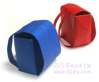 书包折纸教程
