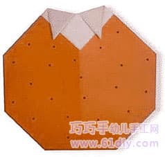 橘子折纸（水果折纸）