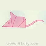 老鼠折纸方法
