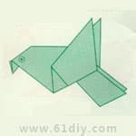 信鸽折纸教程