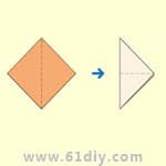 剪纸基础——三角形的各种折法