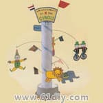 玩具DIY——会转动的马戏团