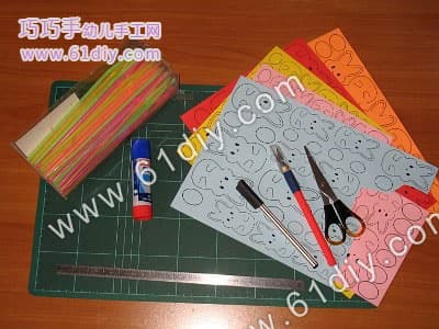 可爱吸管DIY(复活节兔子手工)