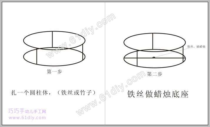 莲花灯手工制作方法