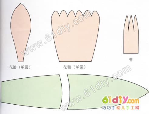 手工花教程——君子兰