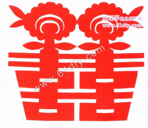 各种喜字的剪法