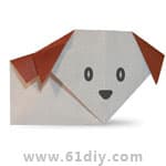 小狗折纸教程