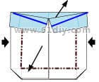 衬衫手提袋折纸教程