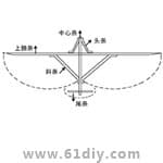 老鹰风筝手工制作