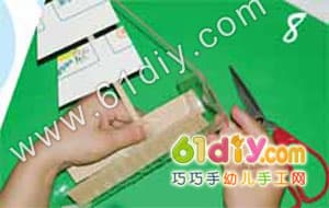废旧物小帆船手工制作图解
