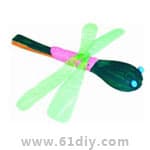 木勺手工——蜻蜓飞飞