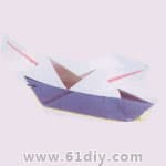 船折纸教程——军舰