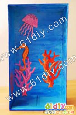 美丽的海底世界（纸盒）Coral Reef Diorama