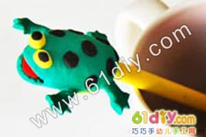 卡通笔套手工制作Clay Pencil Pals