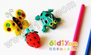 卡通笔套手工制作Clay Pencil Pals