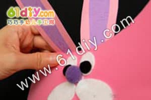 兔子帽手工制作图解Bunny Visor craft