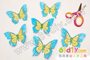 漂亮的蝴蝶头套制作Butterfly Crown craft