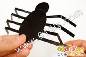 纸蜘蛛手工制作Paper Spider Craft