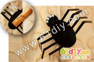 纸蜘蛛手工制作Paper Spider Craft