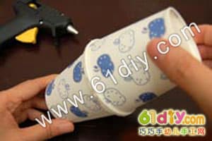 纸杯响铃(幼儿园早操器材)