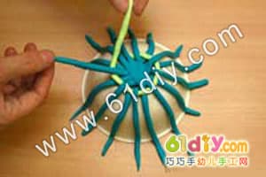 黏土制作收纳篮