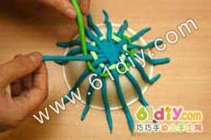 黏土制作收纳篮
