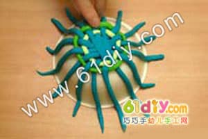黏土制作收纳篮