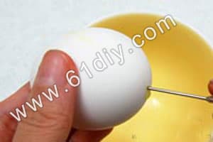 取空蛋壳的方法Blowing Out an Egg