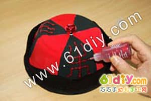 一次性碗手工制作地主帽Chinese Hat