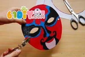 脸谱面具手工制作Chinese Opera Mask