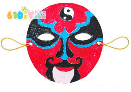 脸谱面具手工制作Chinese Opera Mask